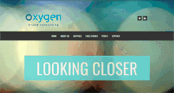 Desktop Screenshot of oxygen.uk.com