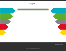 Tablet Screenshot of oxygen.it