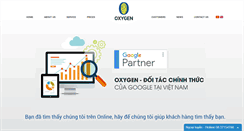 Desktop Screenshot of oxygen.vn