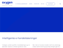 Tablet Screenshot of oxygen.dk